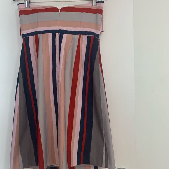 Sam Edelman strapless striped dress with bow - Picture 5 of 8